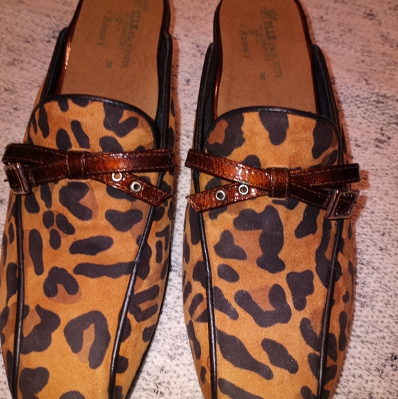 Romu's mule shoes leopard print - Picture 4 of 6